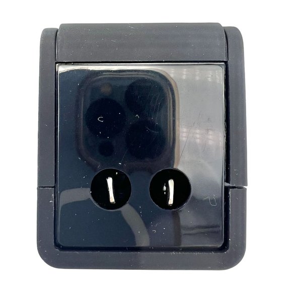 Travel Adapter with Dual USB Charger Black Supports USA Australia UK Europe NIB - Picture 7 of 12